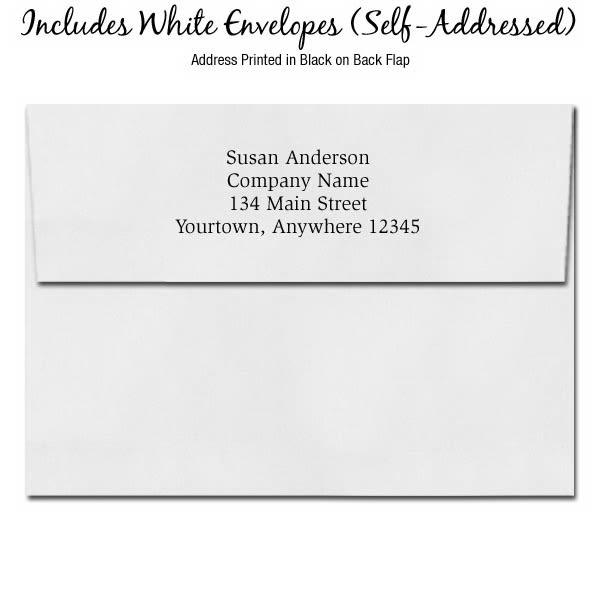 Imprinted Envelopes - Greeting Cards