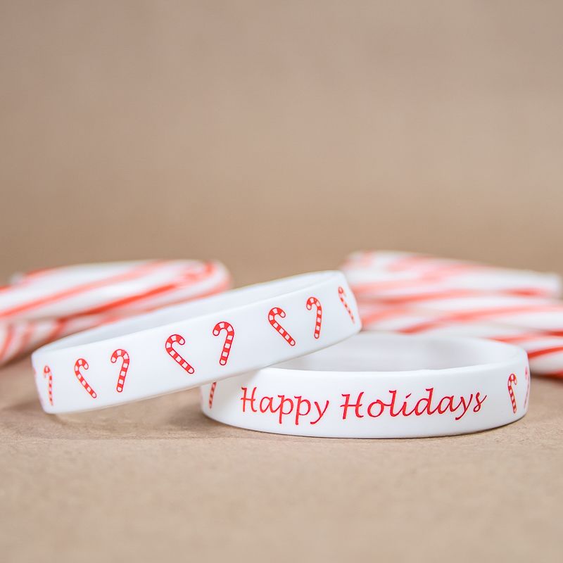 Happy Holidays Wristband - 