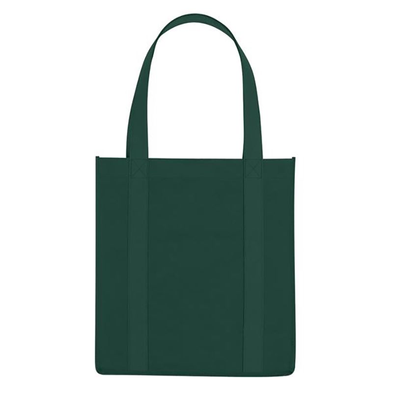 Forest Green - Non-Woven Avenue Shopper Tote Bags - Blank - Tote Bags