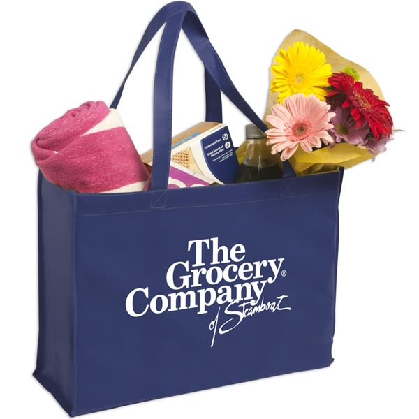 Royal Blue - Non-Woven Shopping Tote - Tote Bags