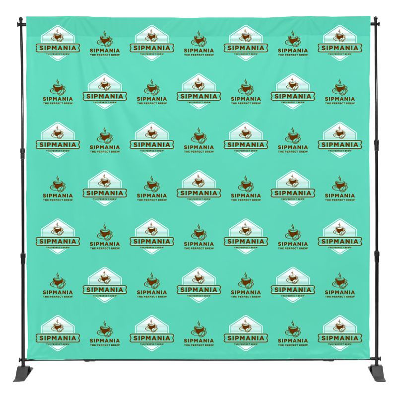 8ft x 8ft Step and Repeat Banner - Step And Repeat Banner