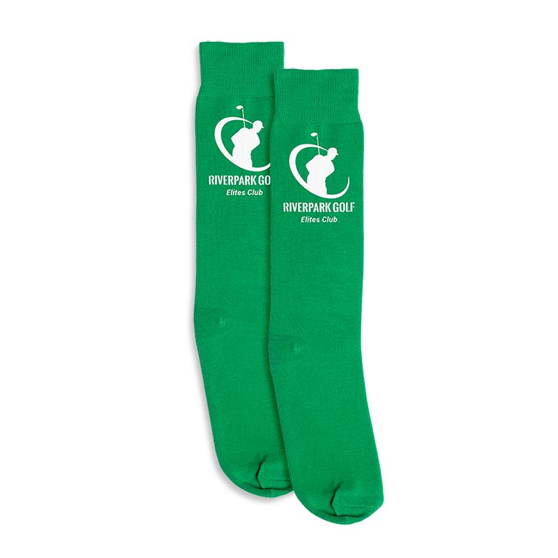 Custom Logo Socks - Green - Imprint Socks