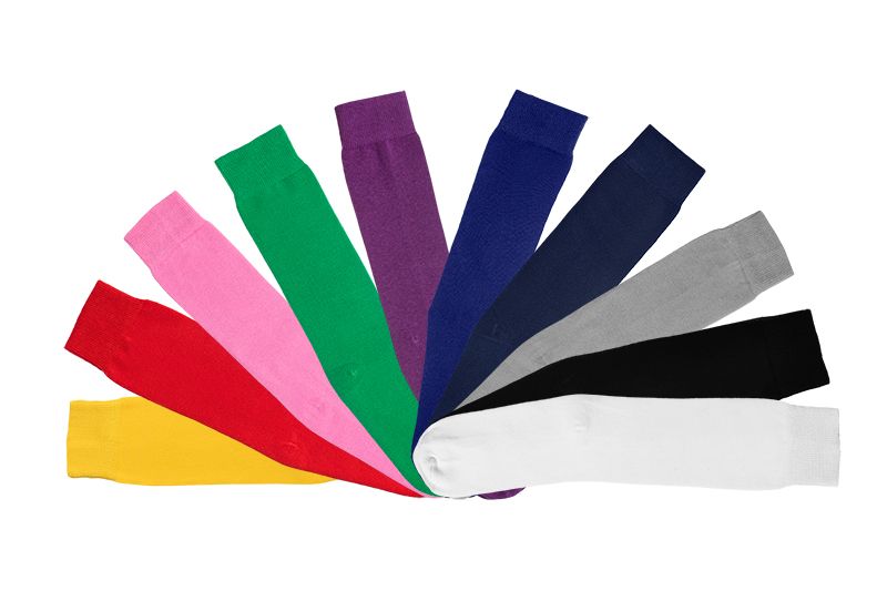 All Colors Custom Logo Cotton Socks - Imprint Socks