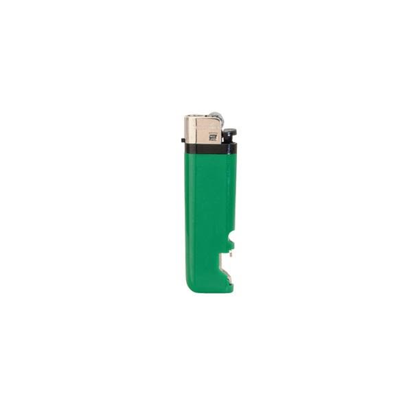Standard Lighter With Bottle Openers - Green - Printed