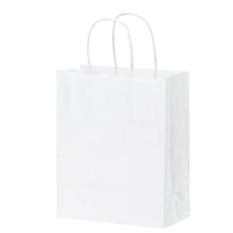 Cub Kraft White Bag - Paper Bags