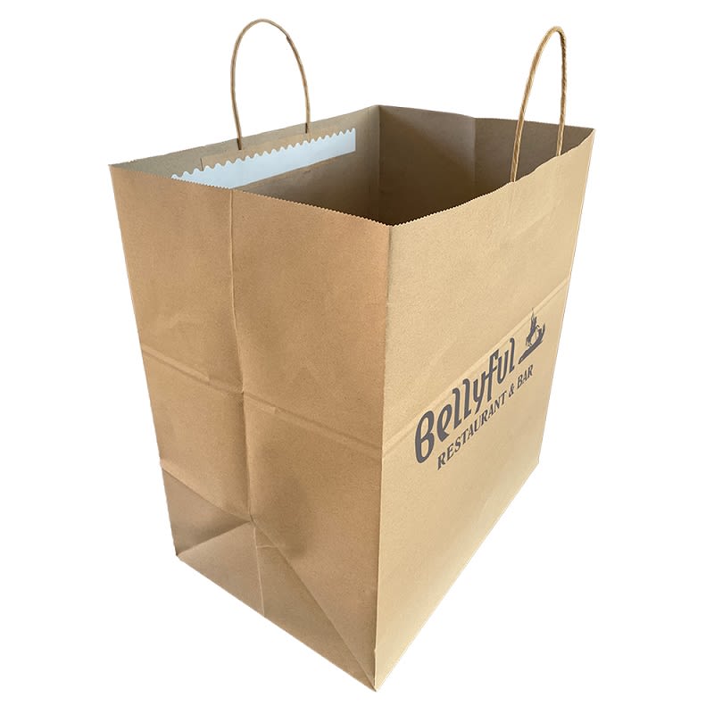 12 x 14.5 Inch Tamper Evident Shopping Bags - Environmentally Friendly Products