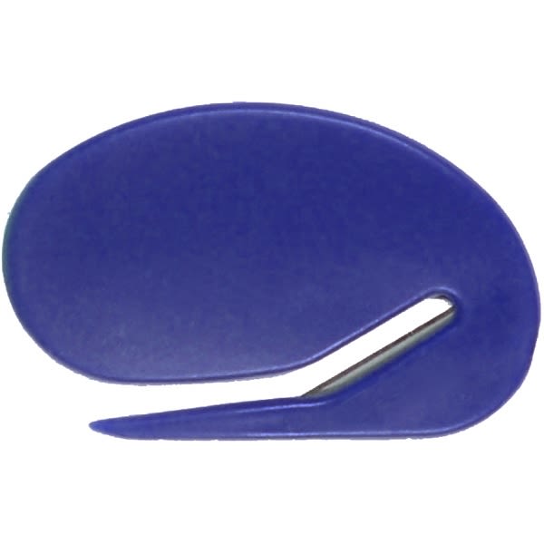 Jumbo Size Oval Letter Openers - Blue - Paper