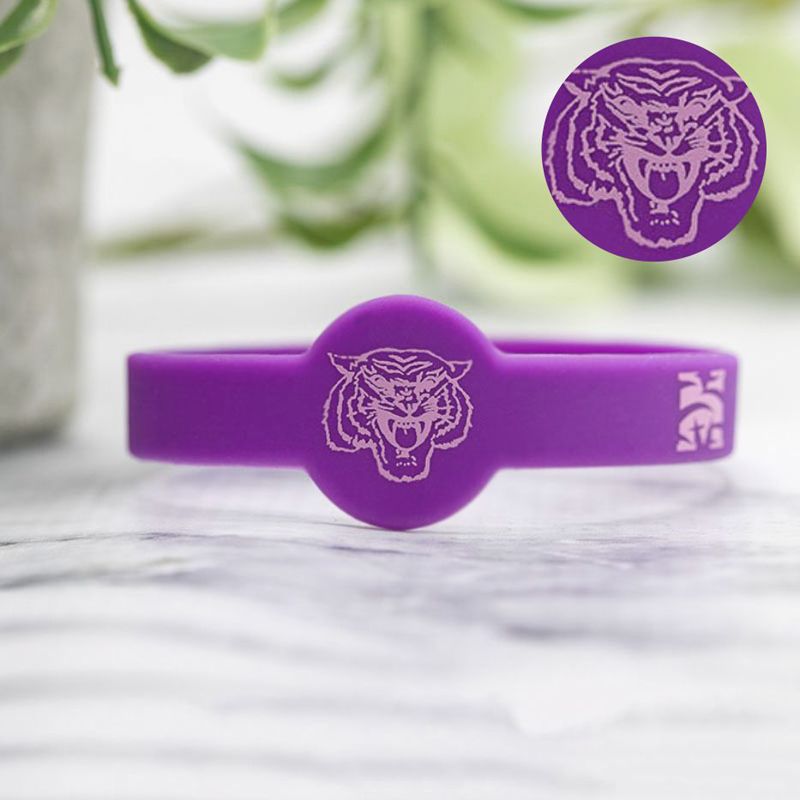 1/2 Inch Embossed Figured Wristbands