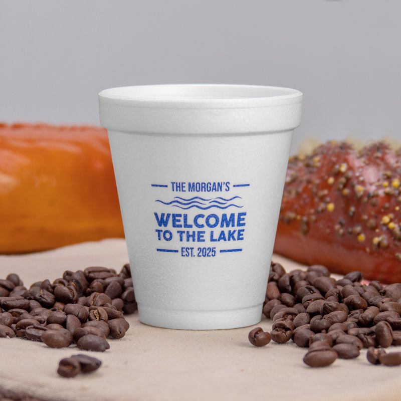 Custom 6 Oz. Foam Cups | Styrofoam Cups And Disposable Cups - 24HourWristbands.Com