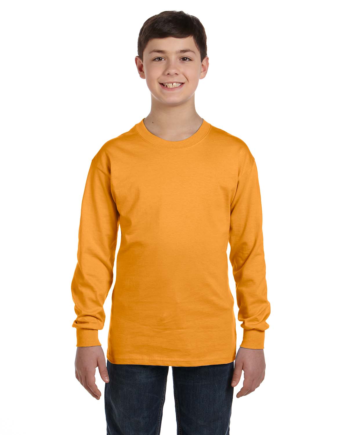 Hanes Youth Authentic-t Long-sleeve T-shirt