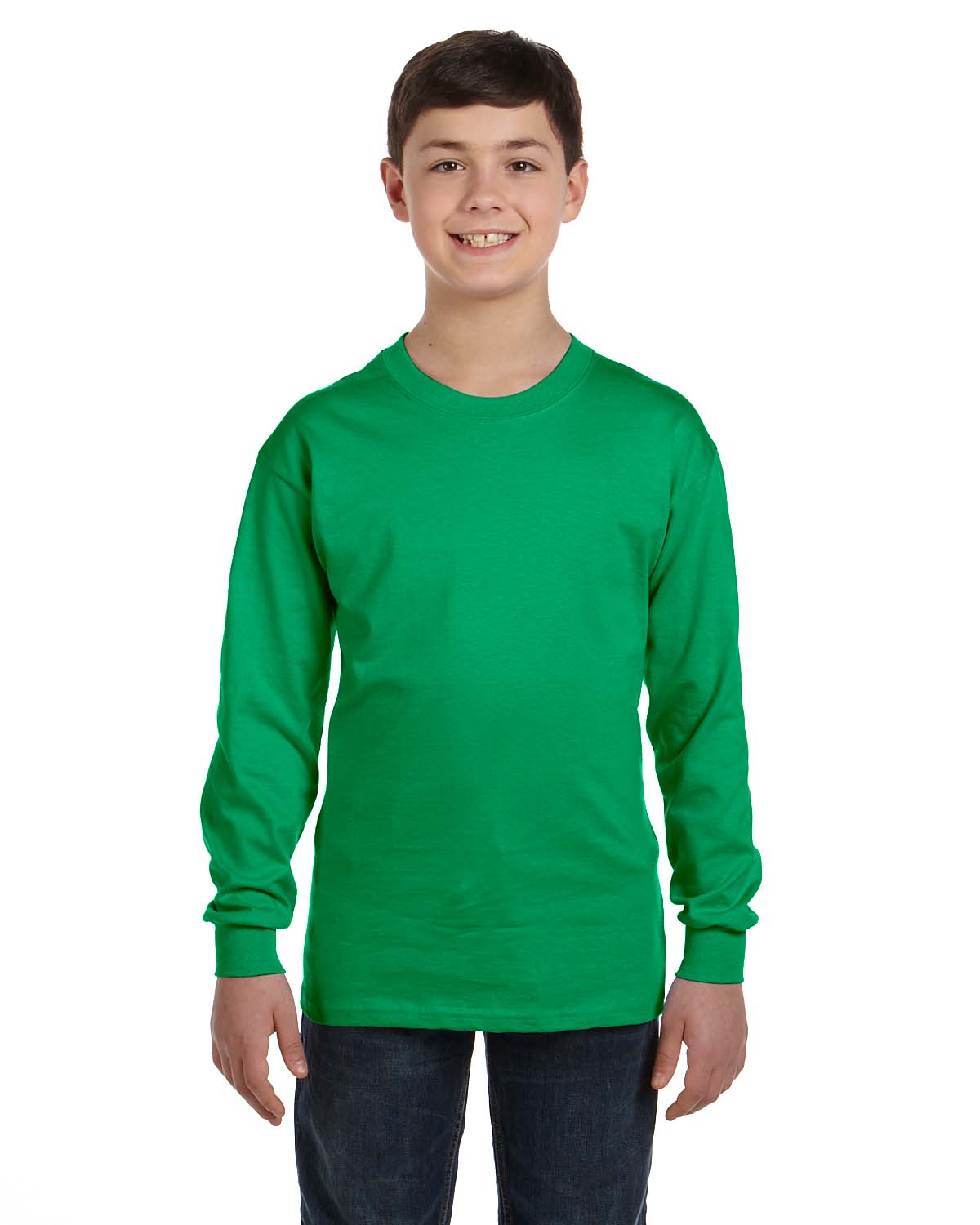 Gildan Heavy Cotton&trade; Youth 5.3 Oz. Long-sleeve T-shirt
