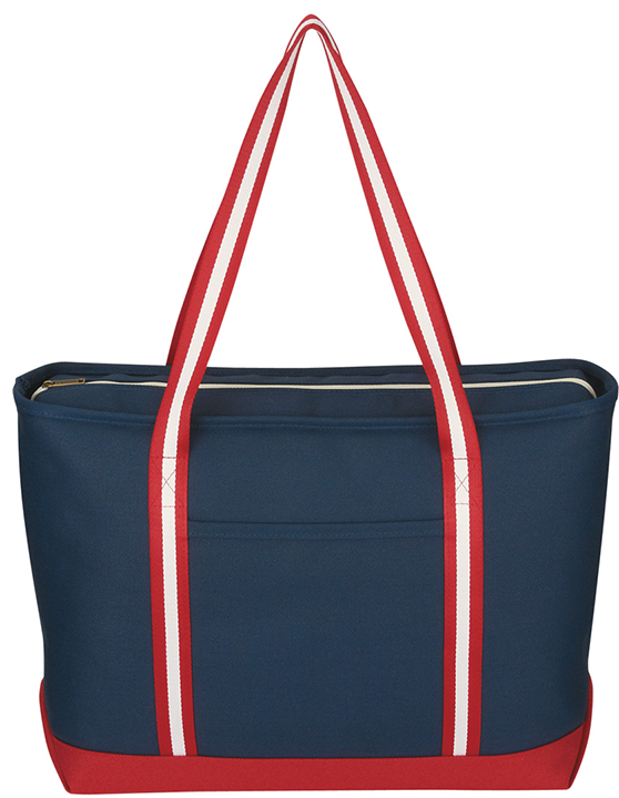 Navy - Red - Tote