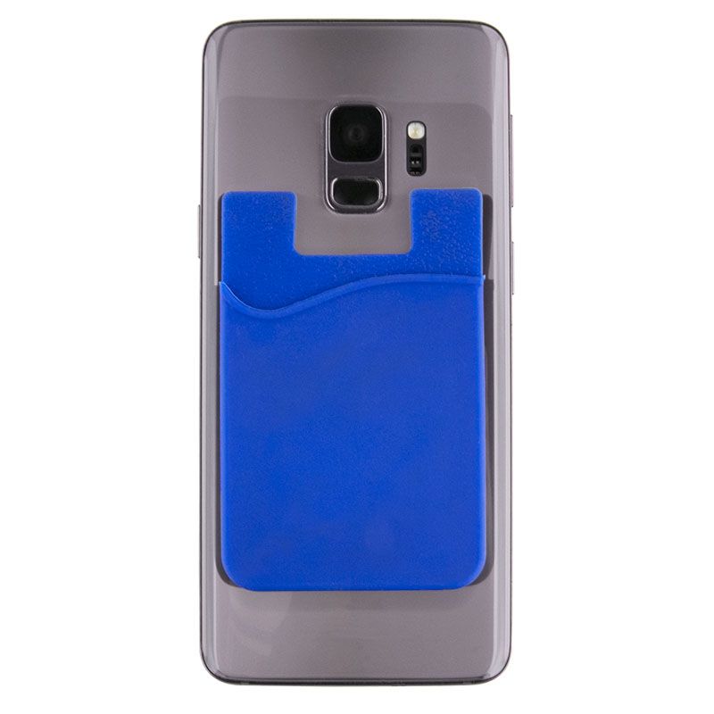 Blue Phone - Silicone Phone Wallet