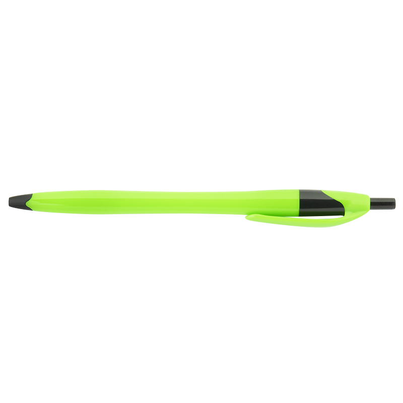 Lime Green - Back - Grip Pen