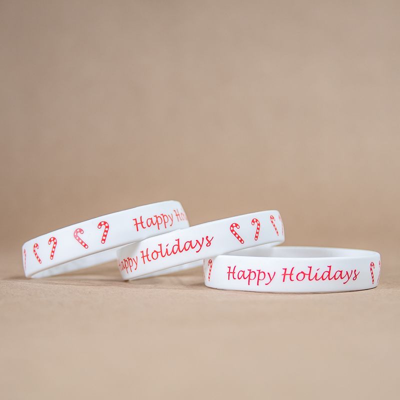 Happy Holidays Wristband - 