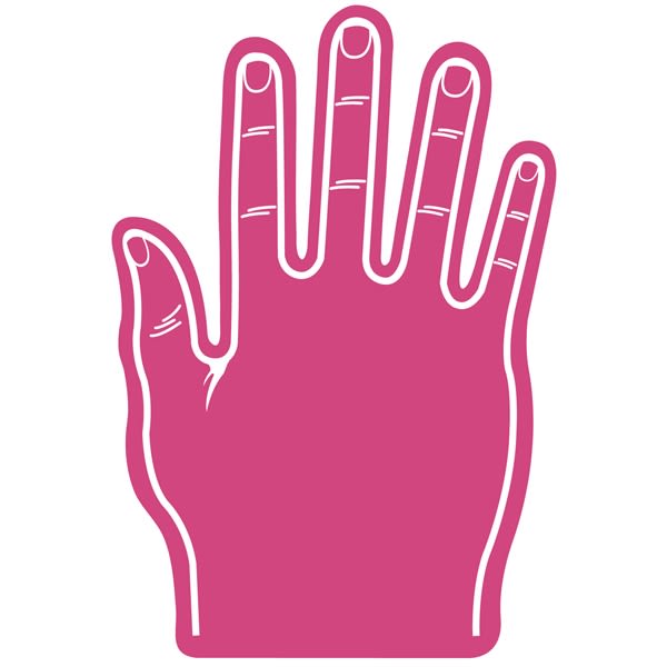 Hot Pink - Cheering Accessories-cheering Mitts