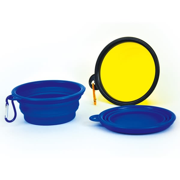 1_Custom Collapsible Silicone Pet Bowls - 