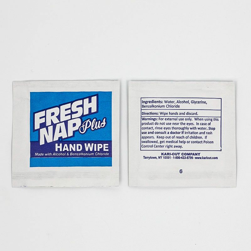 Moist Towelette Hand Sanitizer Wipes - Wipe