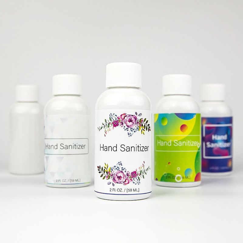 1-2 Oz Hand Sanitizers with Full Color Custom Label - Antibacterial Products-hand Sanitizers