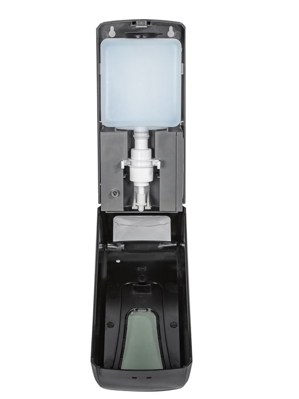 Black Wall Mounted Automatic Hand Sanitizer Dispenser - Dispenser
