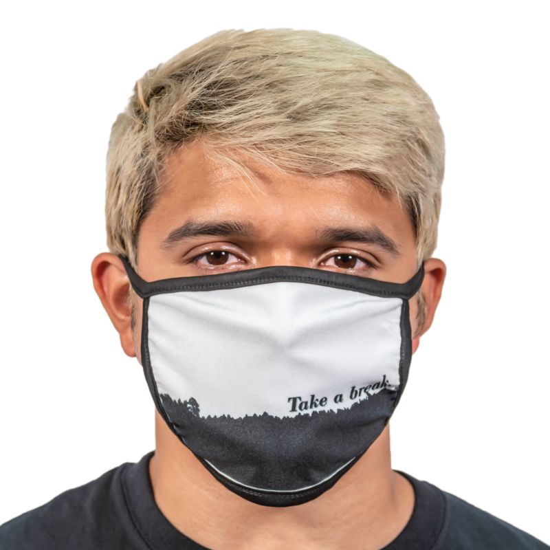 Take A Break Face Masks - Blank Face Mask