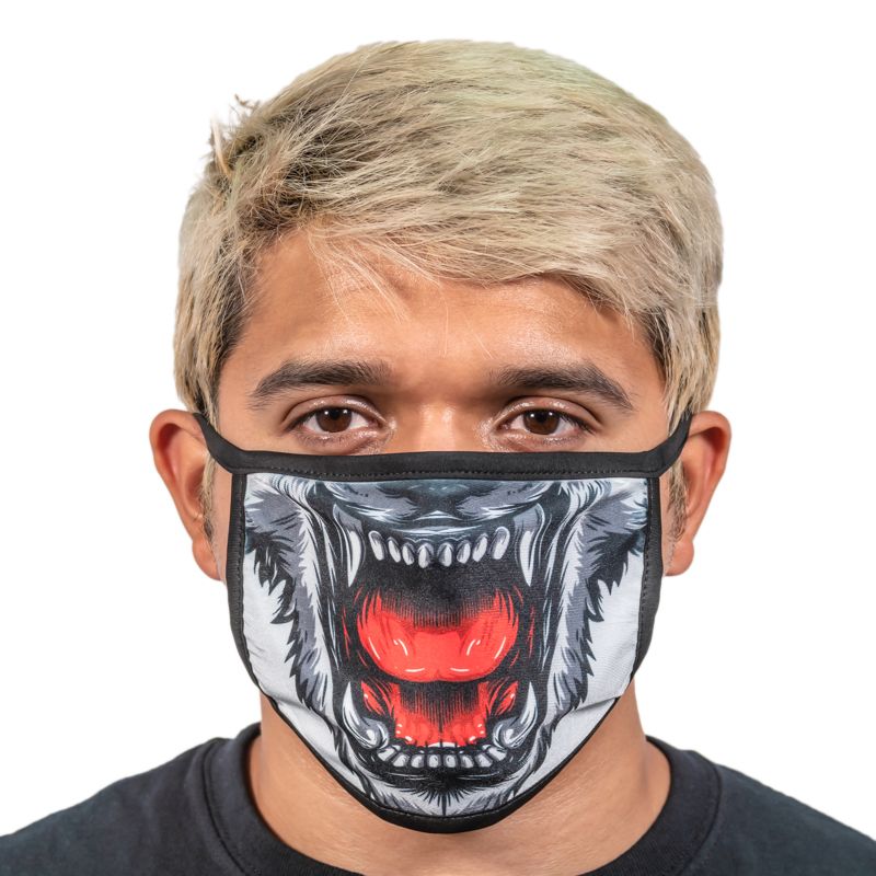 Wolf Face Masks - Corona Virus