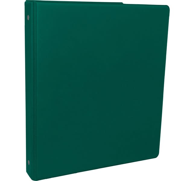 1 Inch Round 3-Ring Binder with Pockets_Teal - Pockets