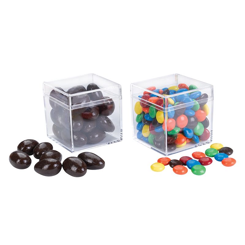 Cube Candy 4 Pack Set Chocolates - Gift Basket