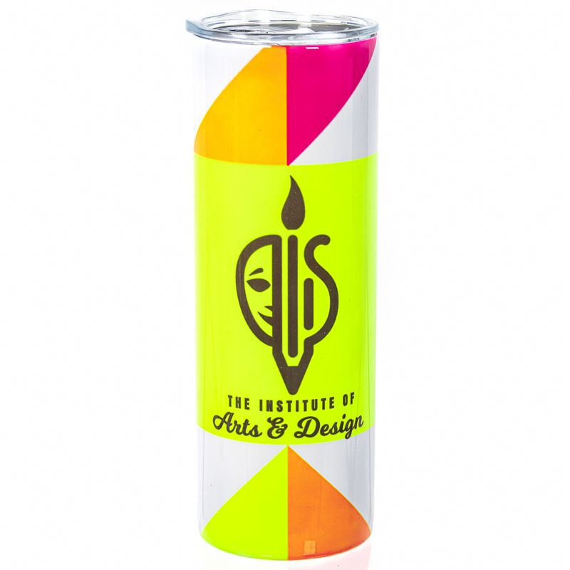 07_20 Oz. Custom Printed Fluorescent Stainless Steel Tumblers - Fluorescent