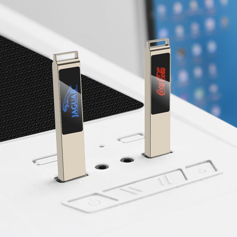 Custom LED Logo USB Drive Sticks - Flash Drives
