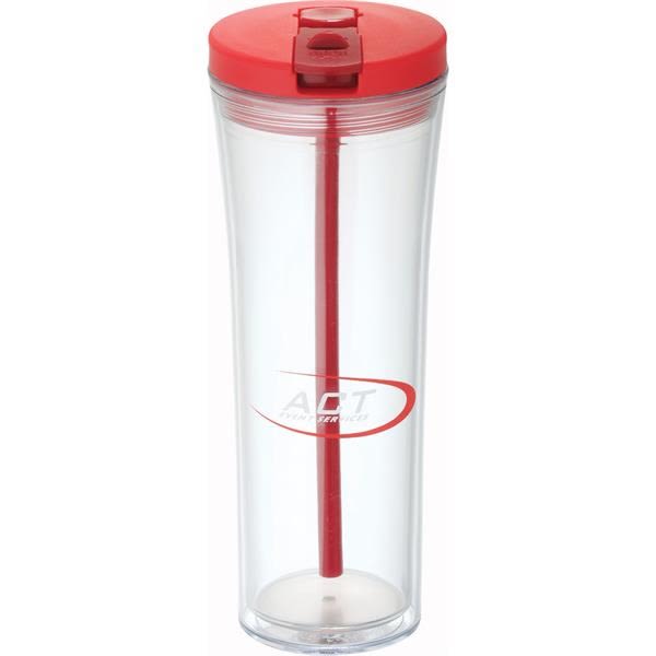 Cold Lid with Straw - Glasses-drinking-with Lid &amp;amp; Straw