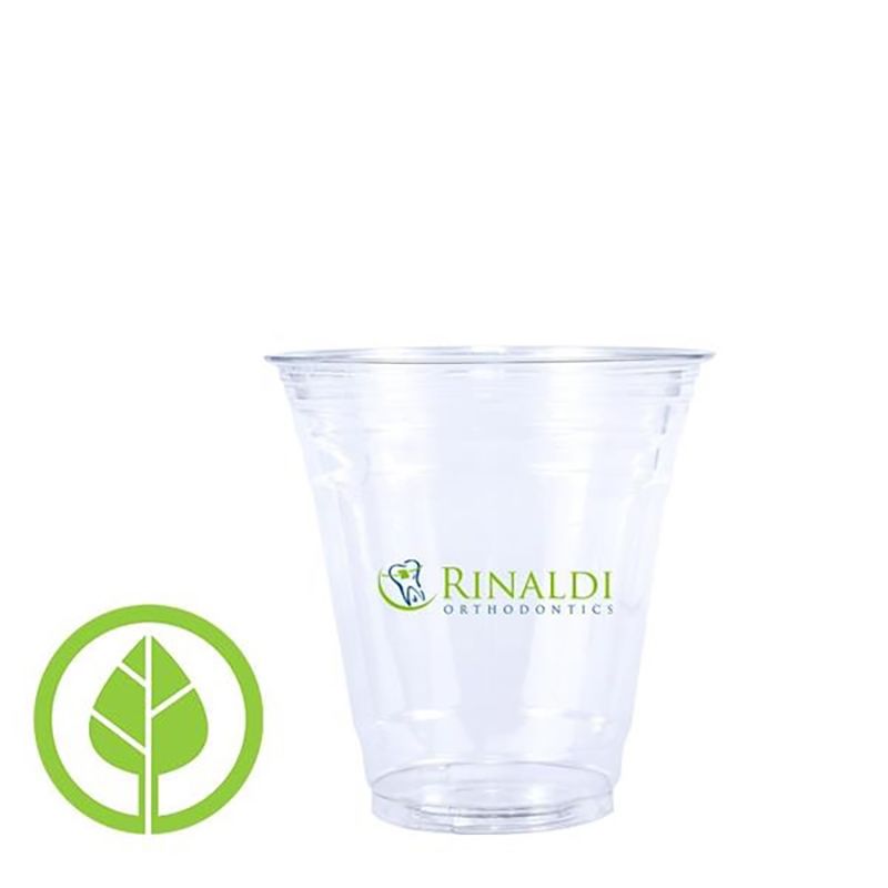 12 oz. Eco-Friendly Clear PLA Plastic Cups - Foam Cups