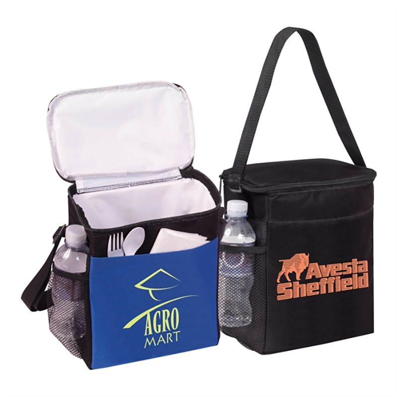 12-Can Portable Vertical Soft Insulated Cooler Bags - Coolers