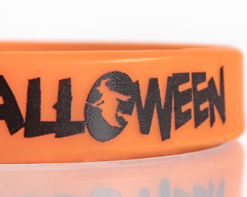 Half Inch Halloween Wristbands - 