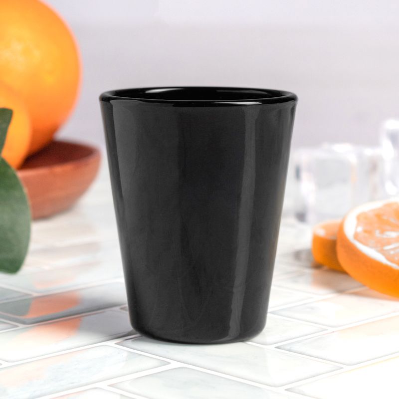 1.75oz BLANK Black Shot Glass - Blank Sublimation Drinkware