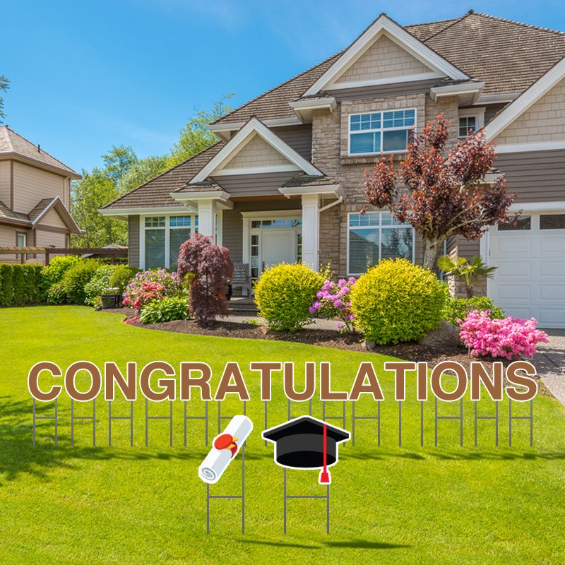 Congratulations Yard Letters - 