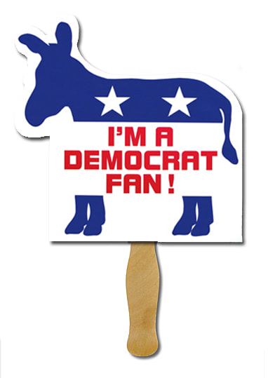 Donkey Outline Fan