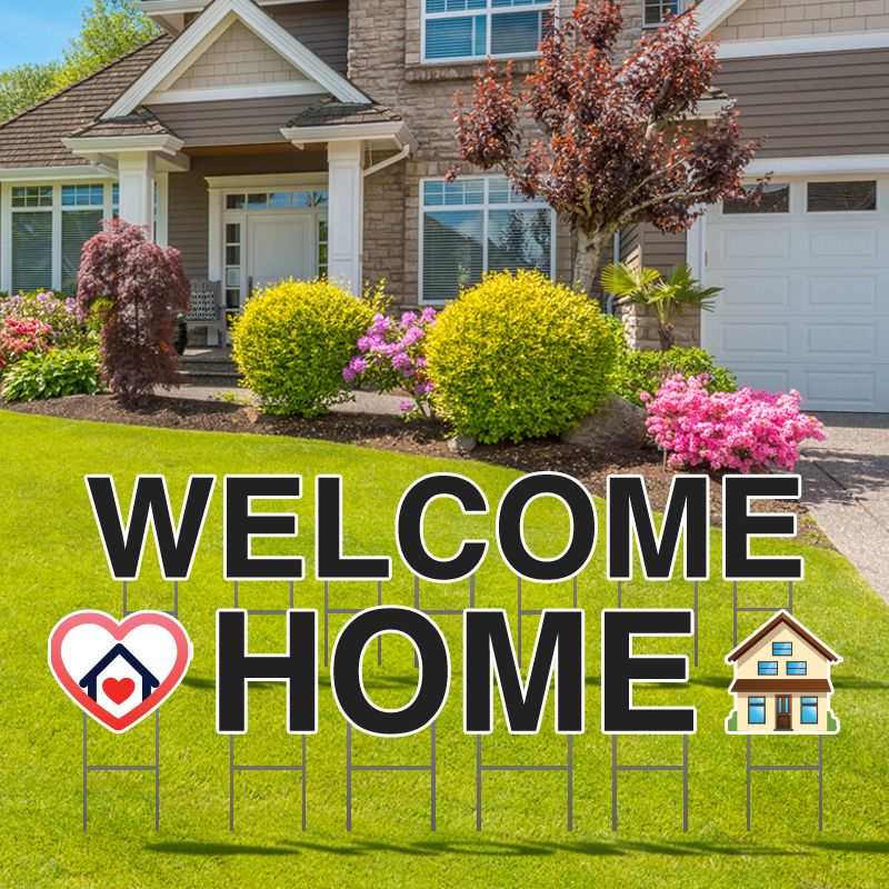 Welcome Home Yard Letters - 