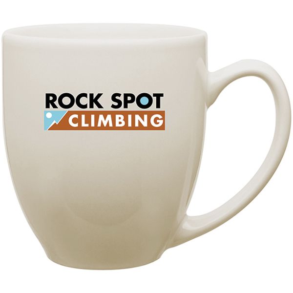 Bistro Solid Mug- 15 oz. - Ceramic Mug
