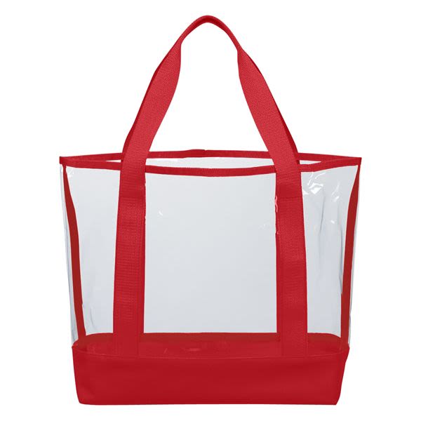 Red - Clear Blank - Bags
