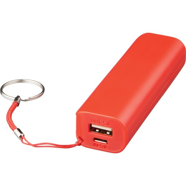 Power Bank - Red - Battery
