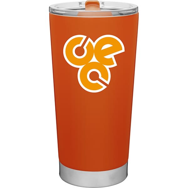 Neon Orange - Stainless Steel Coffee Cups