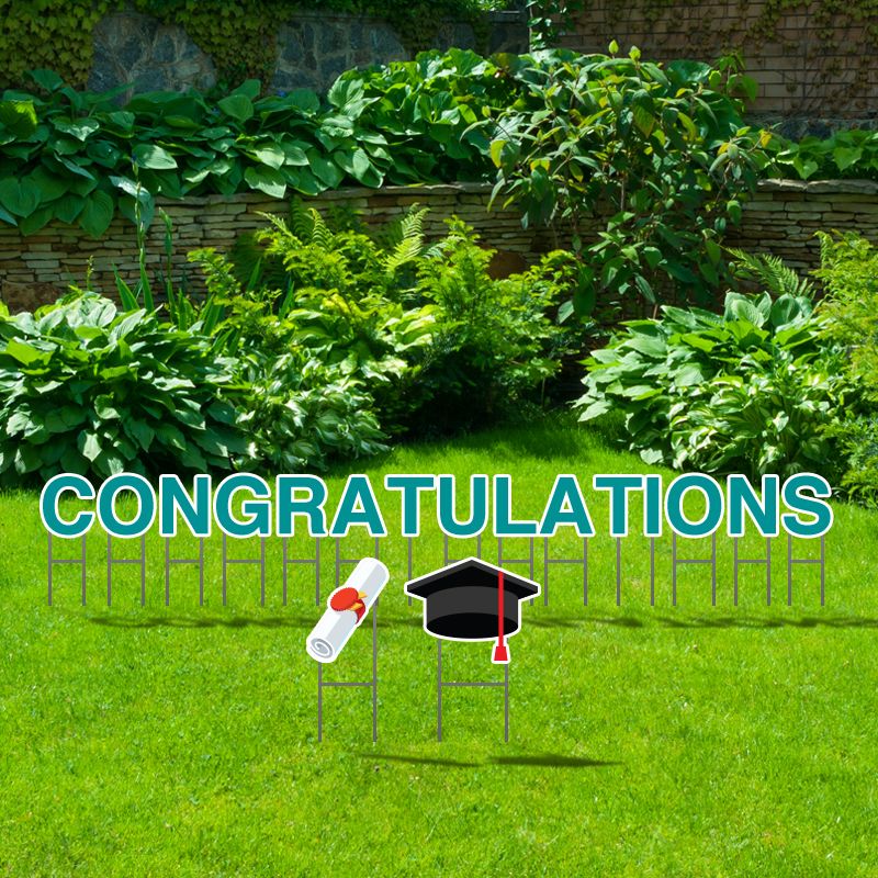 Congratulations Yard Letters - 