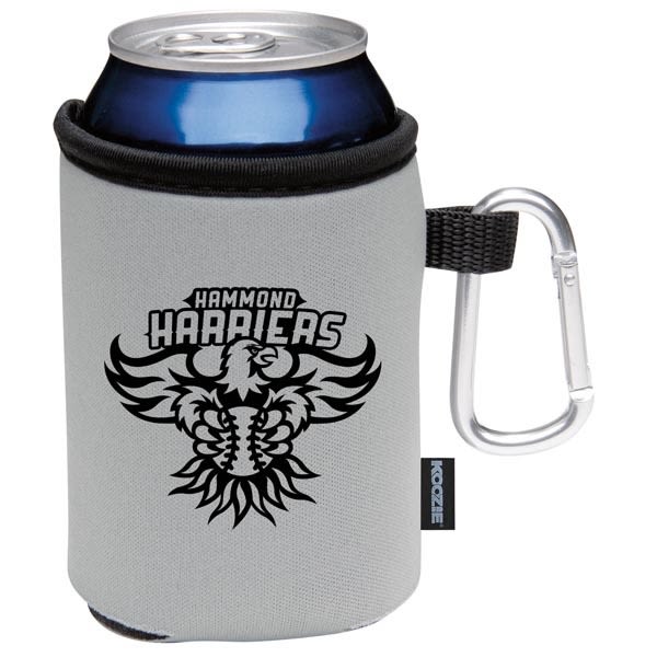 Collapsible KOOZIE (R) Can Kooler with Carabiner - Carabiners