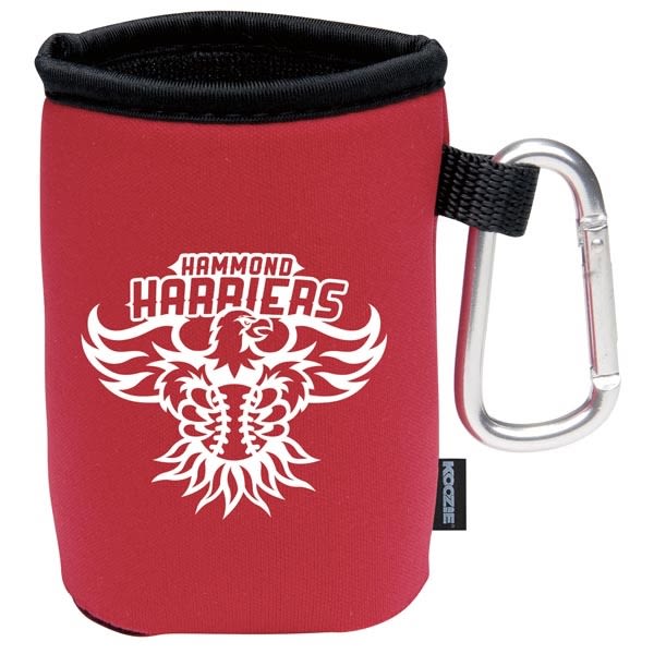 Collapsible KOOZIE (R) Can Kooler with Carabiner - Carabiners
