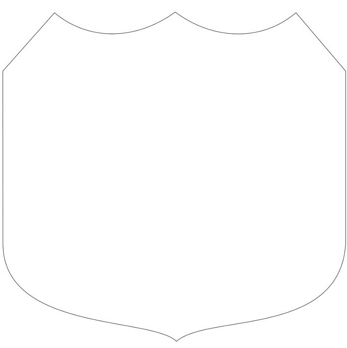 Shield Hand Fan - 
