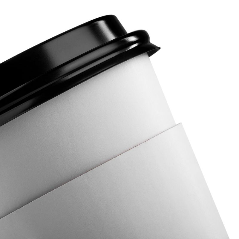 Custom Traditional White Cup Sleeves Paper Cup Sleeves