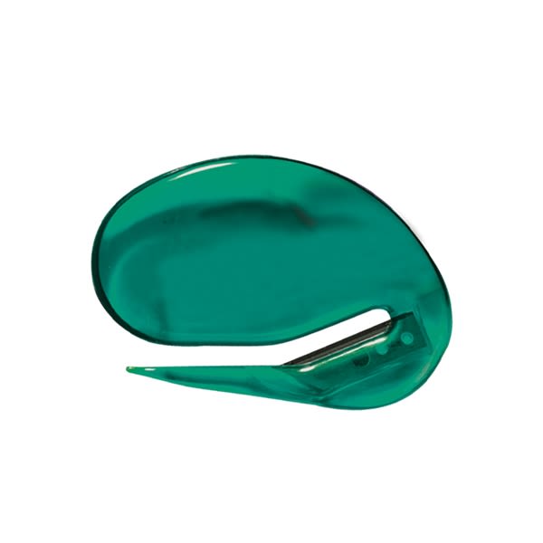 Glide-Rite Letter Openers - Trans Green - Paper