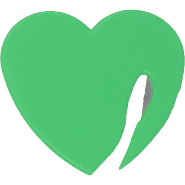 Jumbo Size Heart Shaped Letter Opener With Letter Openers