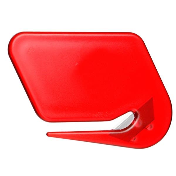 Economy Cutter Letter Openers - Trans Red Blank - Opener